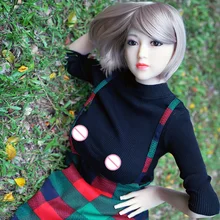 Big breast sex doll 148cm white skin sweet girl 100% TPE and metal skeleton life size real doll for man