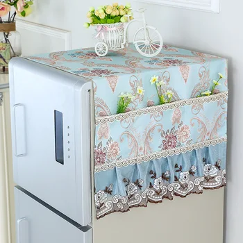 

Household Dust Cover Refrigerator Towe lFabric Single Open Dust Cover European Multi Purpose Cloth Cloth Open Door Storage Bag