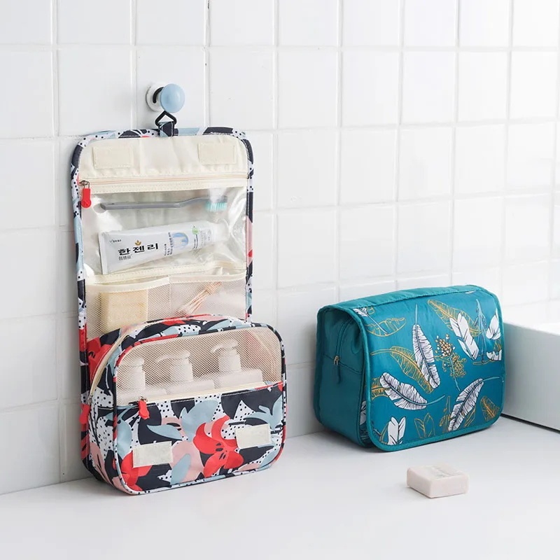 

Multi-function hanging hook wash bag Cosmetic Cases Travel Necessarie Make up Toiletry Organizer Pouch Beauty Makeup Bag