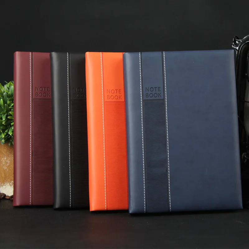 

A4 Business Affairs To Work In An Office Leather Notepad Concise 25k Notebook Can Enterprise