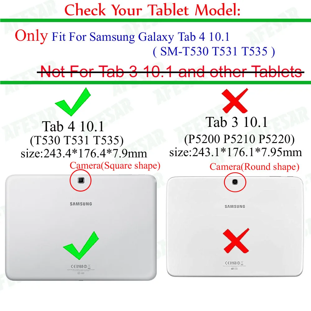 Чехол-подставка из искусственной кожи для samsung Galaxy Tab 4 10,1 SM T530 T531 T535, чехол для планшета с функцией автоматического пробуждения/сна+ Защитная пленка+ стилус