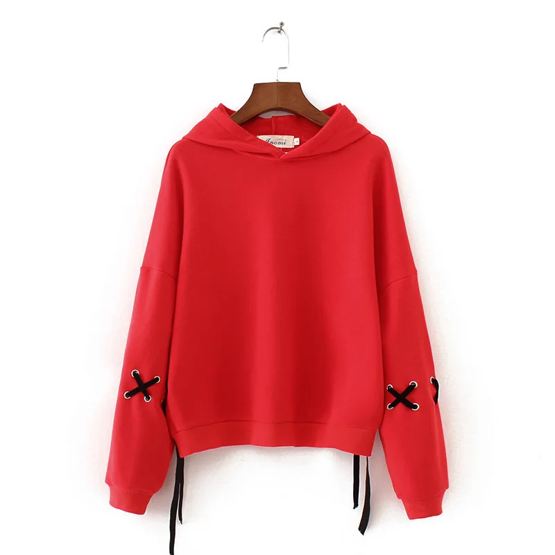 cute red hoodies women's