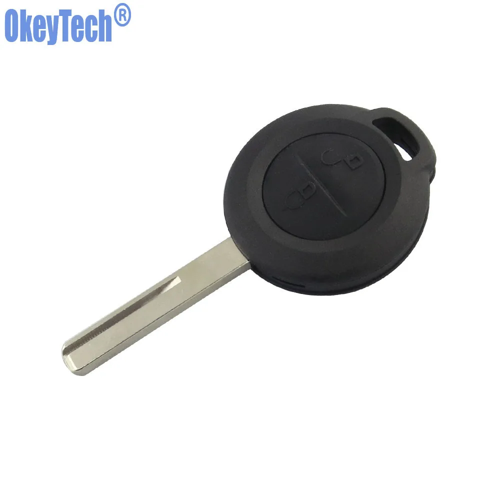 OkeyTech 2 кнопки Автомобильный Брелок дистанционного управления с ключом оболочка