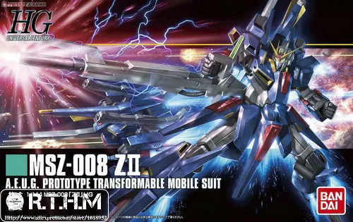 

Bandai HGUC 1/144 186 ZII Gundam Scale Model