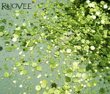 

Mix Glitter Metallic Apple Green Luster Hexagon Sequin Paillette Spangle Powder Shape for Nail Art Glitter Craft Decoration