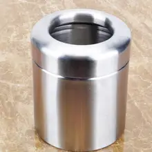 Кухонные обеденные барные украшения стола Аксессуары 1,5 л из нержавеющей стали цилиндрические бумажные салфетки в рулонах канистра коробки