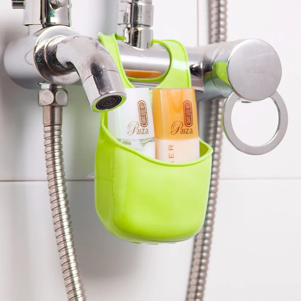 المطبخ بالوعة الحمام حقيبة تخزين قابلة للحمل حامل أرفف الكرتون الصابون طبق منظم مربع بالوعة المفاجئة تخزين الصابون الإسفنج الحاويات