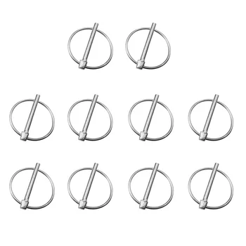 

Durable 10 Pieces Kayak Canoe Dinghy Marine Boat Trolley Trailer Buckle Ring for Fishing Boat Dinghy Rafting Accessories