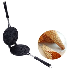 Антипригарным покрытием вафельница egg roll режим омлет вафли Формы для выпечки противень алюминиевый сплав инструмент для выпечки торта