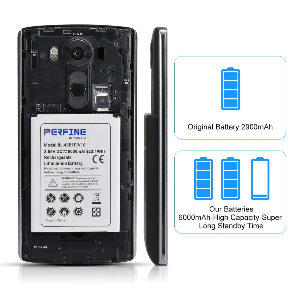 Lg V10 Lg Stylus Dual Battery BATTERY For LG V10 F720 -BL-45B1F