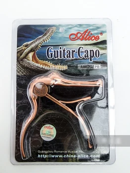 

10pcs Aligater Shape Aluminum Alloy Acoustic Folk Guitar Capo (2 color choose)