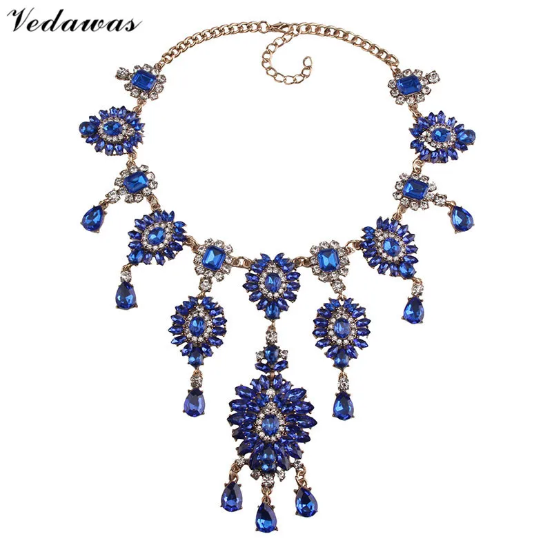 Vedawas, роскошные ювелирные изделия для тела, цепочка, Длинное Макси ожерелье и подвеска, бохо, лето, Фейсбук, горячее, сексуальное, Кристальное, массивное ожерелье для женщин 2369