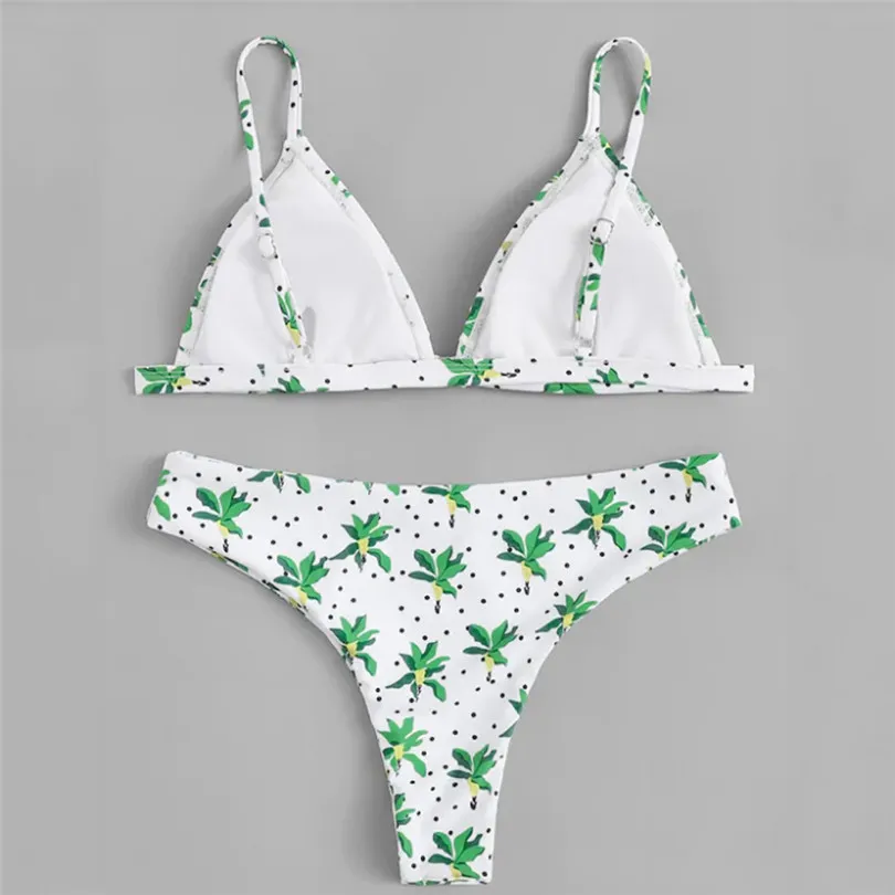 Print Lingerie Femme Padded Sexy Underwear Bra Suit Bodycon Swimwear Bras For Women Summer Bralette Encaje Mujer 40MAY204
