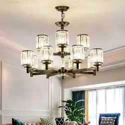 Новые Хрустальные потолочные светильники для гостиной спальни kitchern комнатная потолочная лампа современная светодиодная потолочная