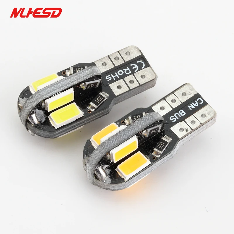 1 шт. высокое качество T10 8SMD 5630 LED Автомобильный свет Canbus NO OBC Ошибка Авто