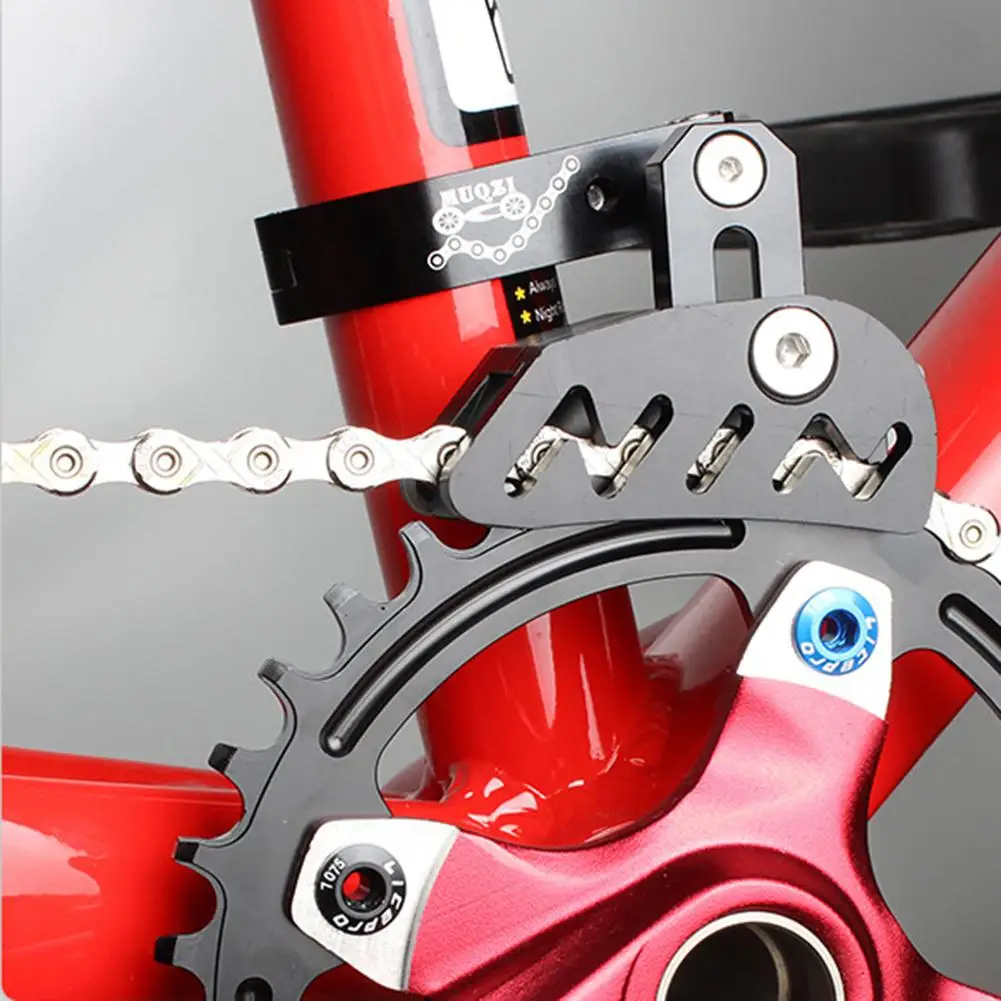 Bicycle Chain Deflectors Singledisc Chain Guide Positive Negative