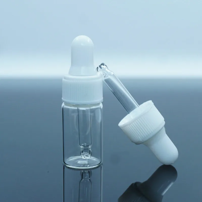 

10ps/lot empty 1ml 2ml 3ml mini sample clear glass dropper bottle,Empty glass vial bottle amber oil dropper refillable bottle