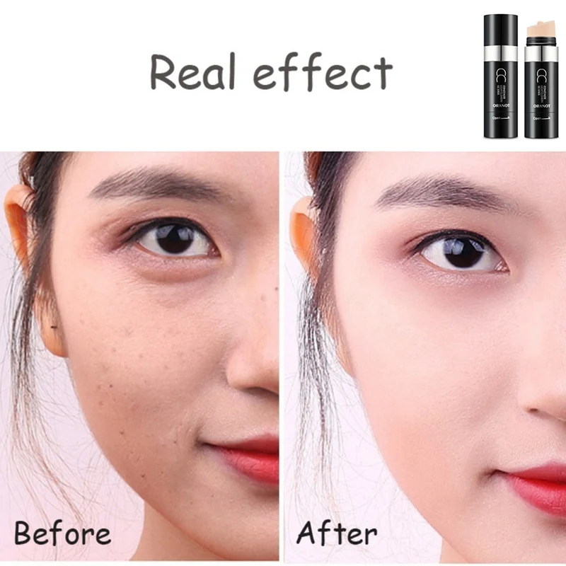 2019 CC Cream Moisturizing Waterproof Foundation Natural Primer Air Cushion Makeup concealer for face Whitening Concealer Stick