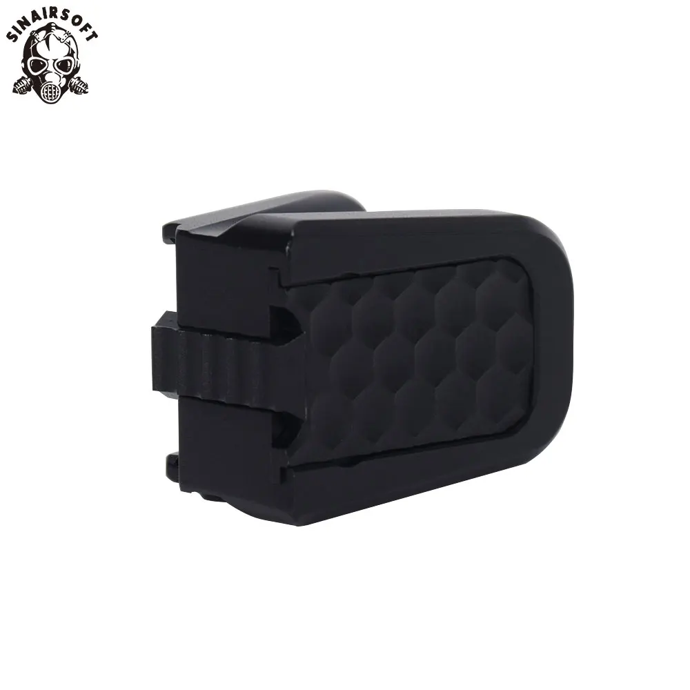 Тактические инновации алюминиевая черная Базовая Накладка для GLOCK 17 22 34 35 USPA IPSC и