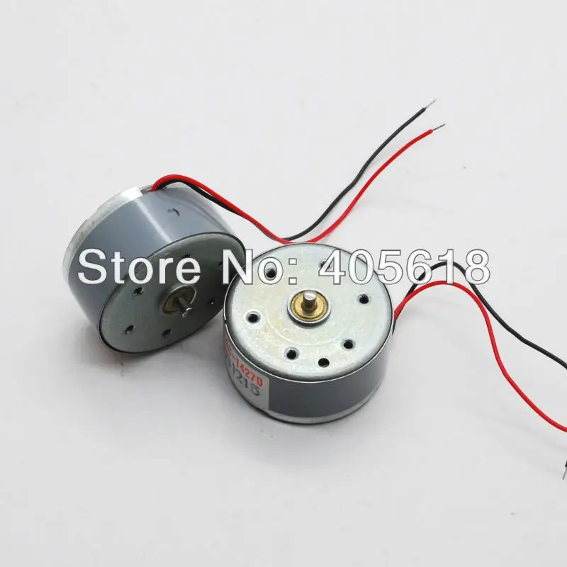 2 шт. Новый DC 3 В 0 6 5 двигателя RF 300C 14270 низкого напряжения старт Солнечный Мабучи 300