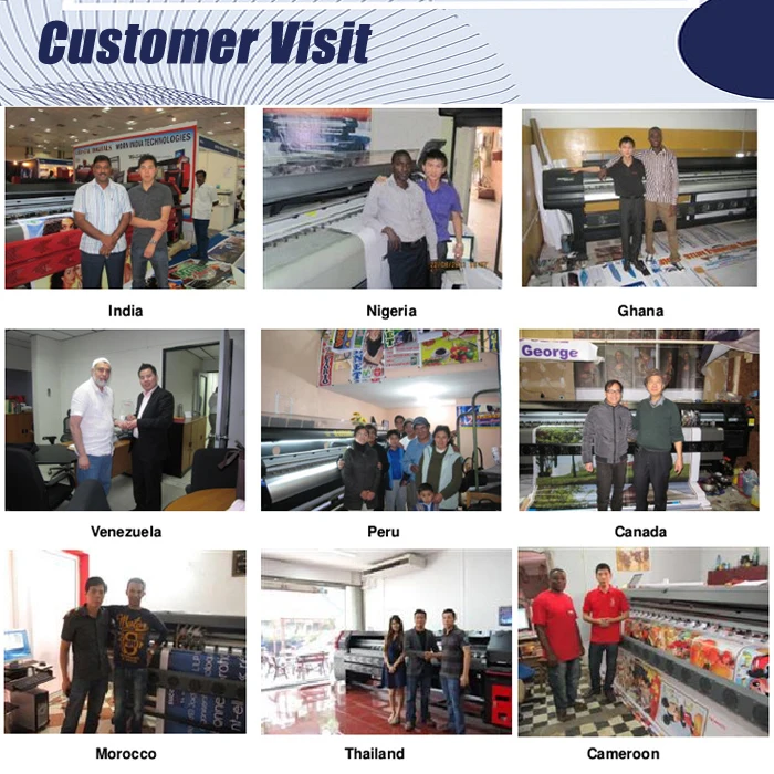 customer visiting