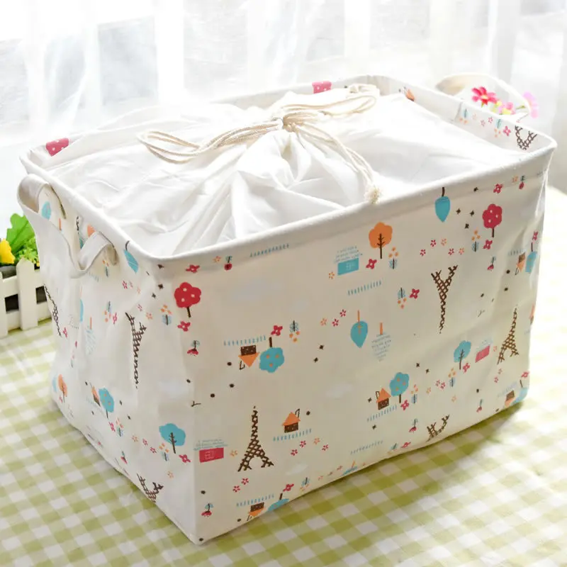 Waterproof Folding Storage Baskets Underwear Bra Laundry Basket Dirty