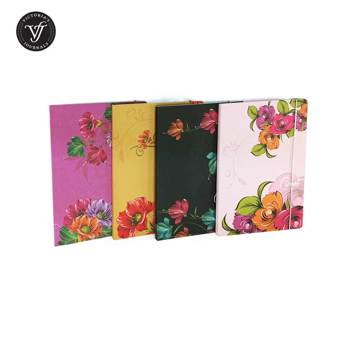 

Victoria's Journals Carnet Soft Cover Notebook With Elastic Band Thread Binding Notebook Journal