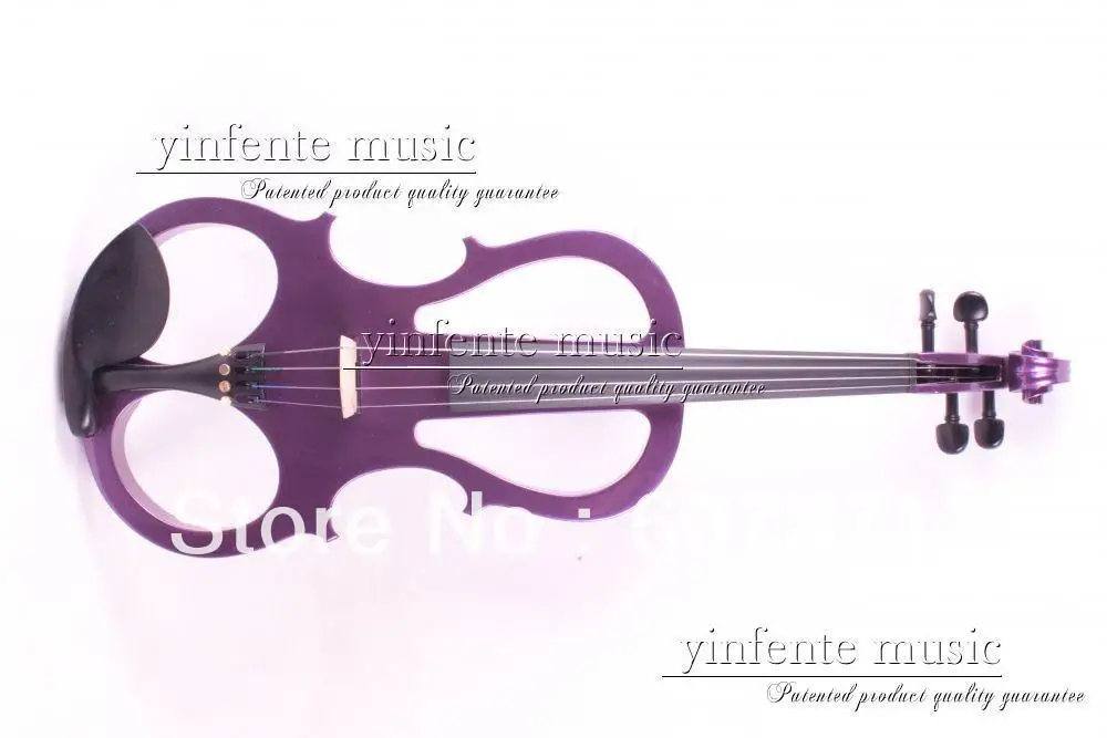 

16'purple color 4 string Electric viola High quality i can make 16.5"and 15.5" pickup viola