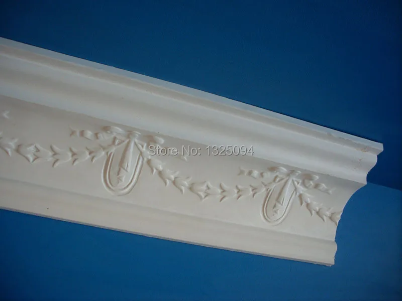 Gypsum Moulding Cornice Light Trough Shape Gypsum Plaster Of Paris