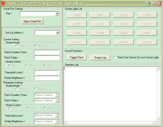 Software Interface