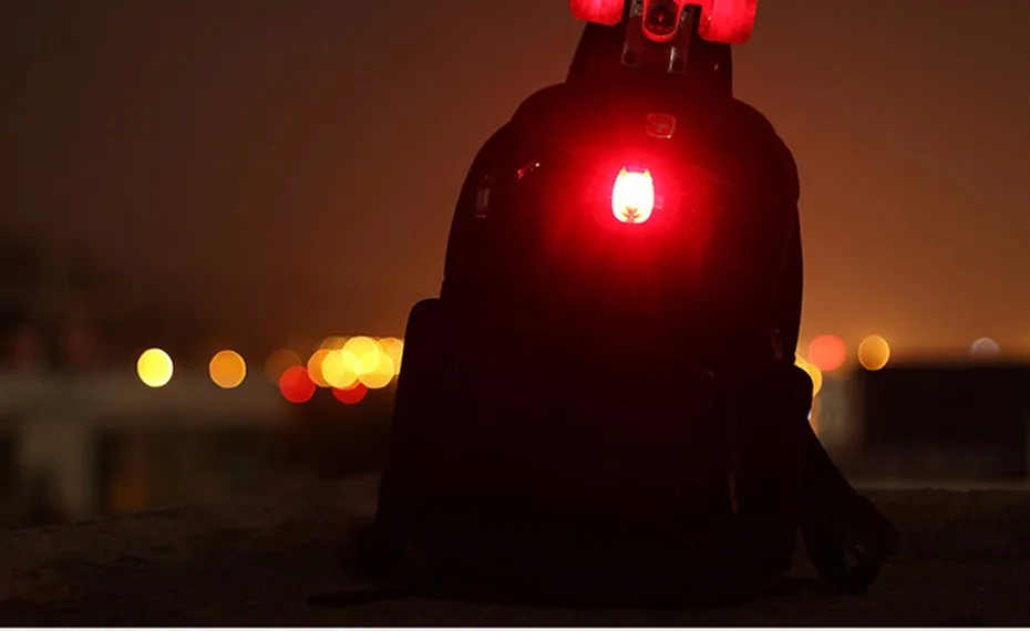 Excellent BASECAMP Bike Light LED Bicycle Backlight USB Rechargeable Safety Light Running Jogging LED Flashlight Road Rear Taillight MTB 33
