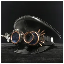 Германия полицейский Козырек Кепка кожаная армейская шляпа кортические армейские кепки полицейская Кепка Косплей шляпа на Хеллоуин Размер M L XXL