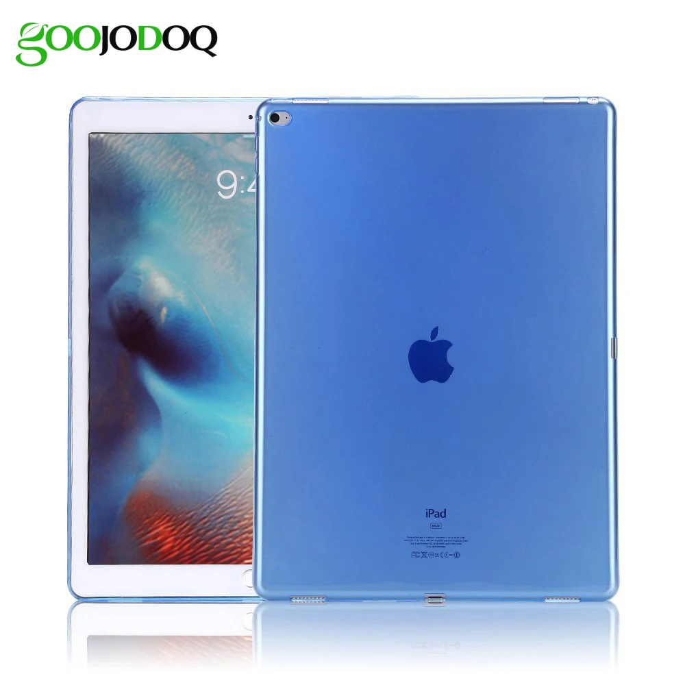 

Soft Case for iPad Air 1,Silicone Cover for Apple iPad Air / 5 / Mini 1 2 3 Transparent Soft TPU Back Case Slim Clear Shell Skin