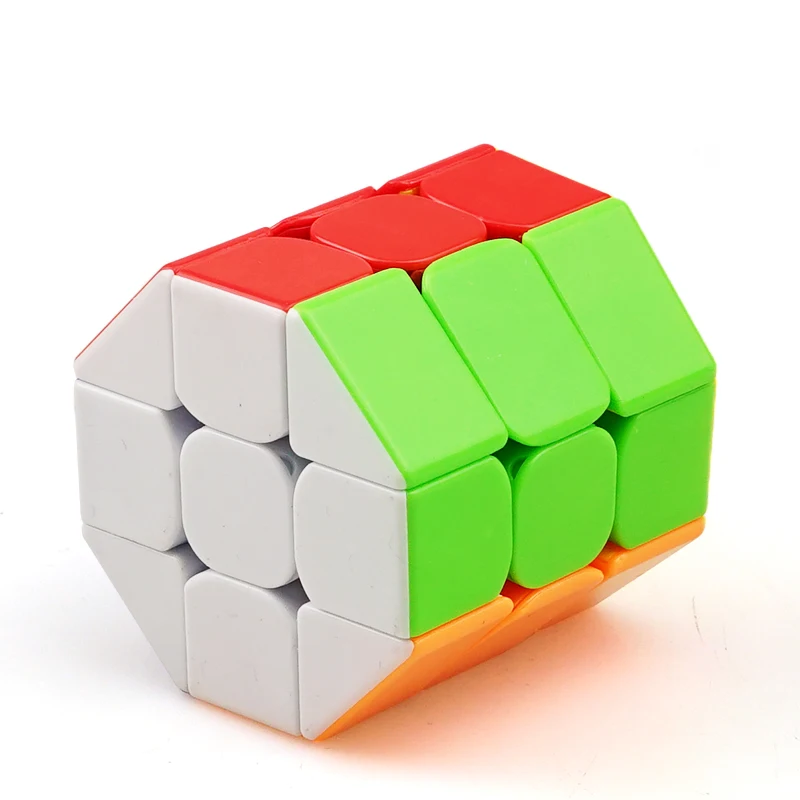 Cuber speed Heshu восьмиугольный цилиндр магический куб головоломка IQ мозг 3x3 скоростной