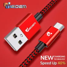 

Nylon Micro USB Cable TIEGEM 3A Fast Charging USB Sync Data Mobile Phone Android Adapter Charger Cable for Samsung Sony HTC LG