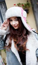 Free Shipping !!! earflap trapper hat in solid color winter bomber hat for woman and man russian hat