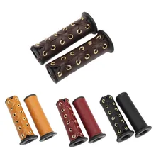 Мотоцикл мотокросса дроссельная заслонка мотоцикла крышка руль ручки кожа 7/" 22 мм Универсальный