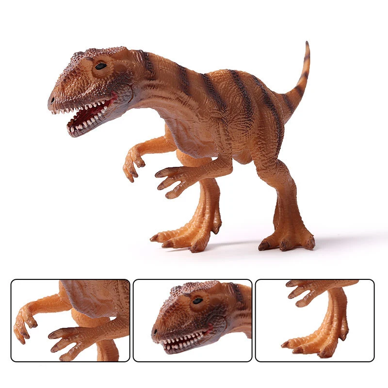 Фигурка Парк Юрского периода Allosaurus динозавр ПВХ игрушка Коллекция Модель