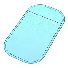 Силиконовый Противоскользящий коврик для транспортного средства, Противоскользящий коврик с заостренными круглыми точками-14*8 см