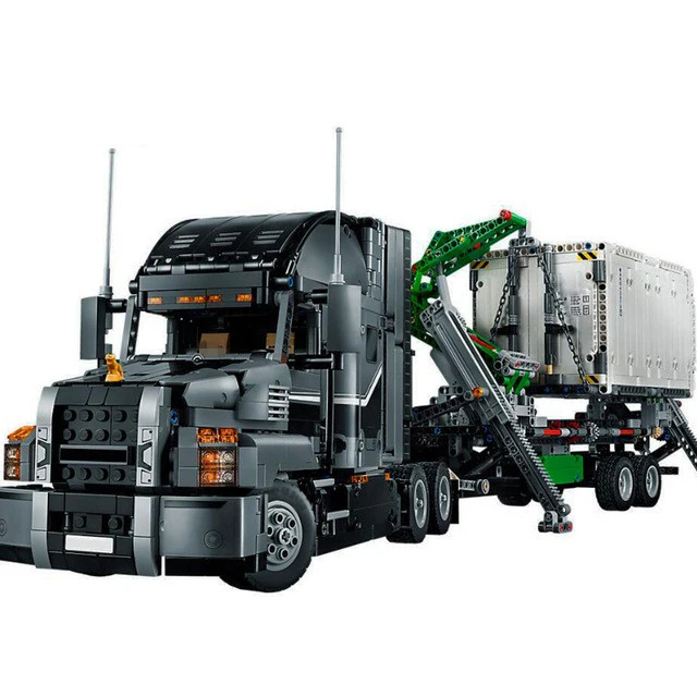 

20076 Technic Series the Mack Big Green Truck Set Building Blocks Bricks Set Toy 2906pcs Child gifts Compatible With Toys 42078