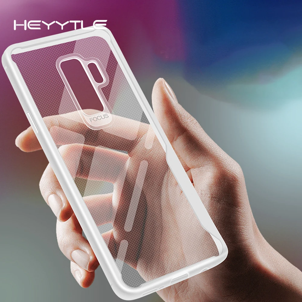 

Heyytle Transparent Soft TPU Case For Samsung Galaxy S9 S8 S10 Plus Note 9 8 A70 A50 M20 M10 Cases Ultra Thin Shock Cover Coque