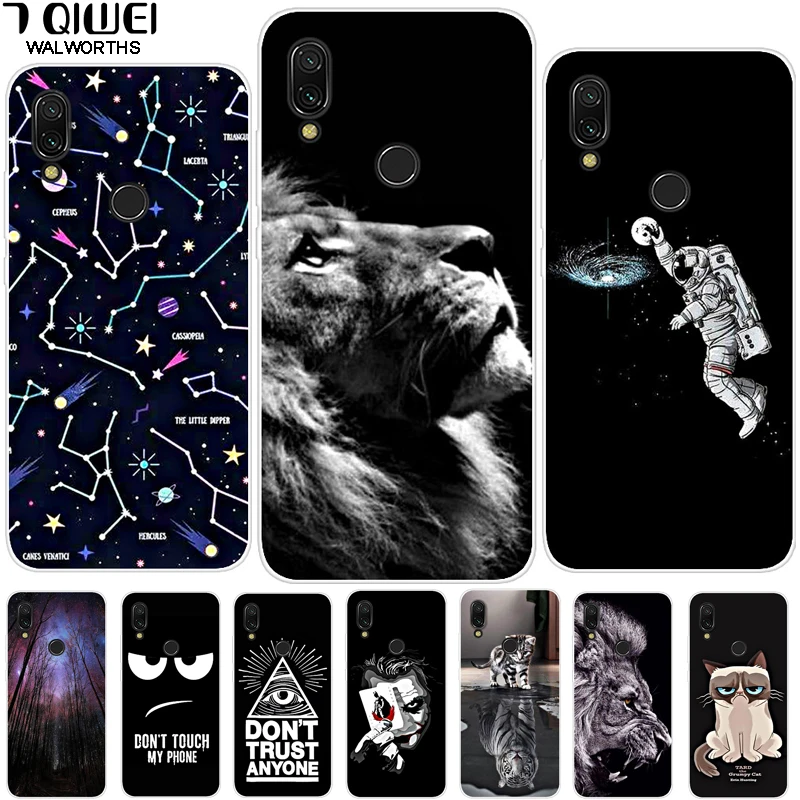 

B Global Version For Xiaomi Redmi 7 Redmi7 6.26'' Phone Case Soft TPU Silicone Back Cover For Xiaomi Redmi 7 Case On Redmi Y3