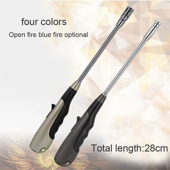 

Lighter Torch Jet Lighters 360 Degree Adjustable Flame Lighters for Kitchen BBQ Fireplace HYD88