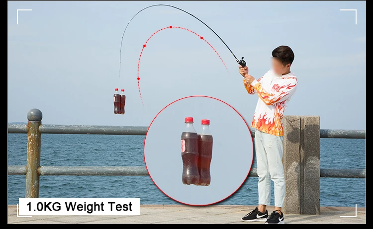 Spinpoler 2.1m UL Fast Spinning Carbon Fiber Bass Fishing Rod 2-9g Lure Weight 2-6LB Line Weight BaitCasting Rod Fishing Tackle  (2)