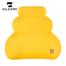 Нил ML001 Модный Высокое качество пространство хлопчатобумажной ткани с эффектом памяти «Коттон мемори тройной защиты поясничная подушка для автомобильного сиденья, универсальный Поддержка