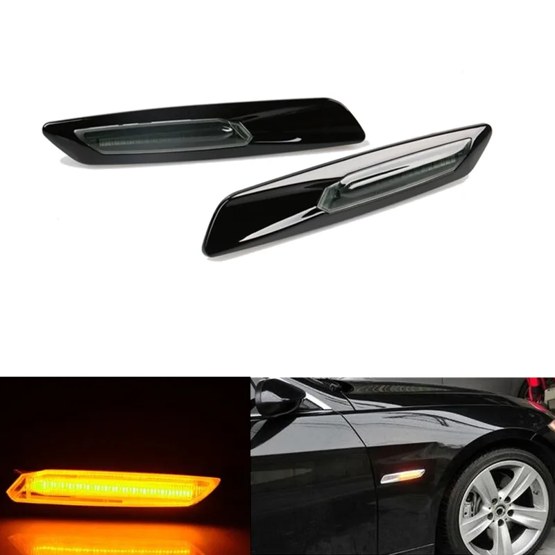 Янтарь для BMW E90 E91 E92 E93 автомобиля светодио дный Fender сторона маркер указатель