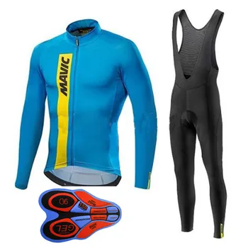 

Mavic 2020 New long Sleeve Cycling Jersey Bicycling jacket Bicycle Bike ropa ciclismo hombre Cycle Maillot clothing Pants Set