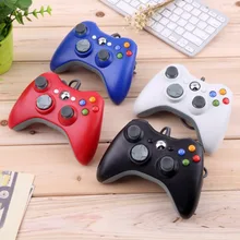 New USB Wired Joypad Gamepad Controller For Microsoft for Xbox Slim 360 for PC for Windows7 Joystick Game Controller