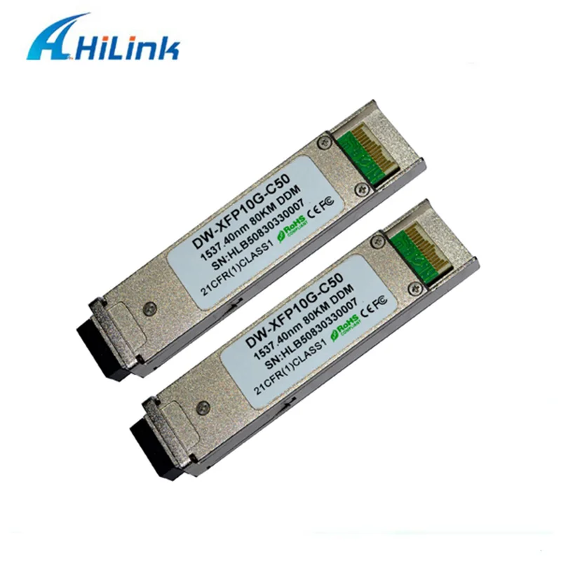 10G 80KM XFP C17~61 DWDM 1537.40nm CH50 DOM ZR APD modules | Мобильные телефоны и аксессуары