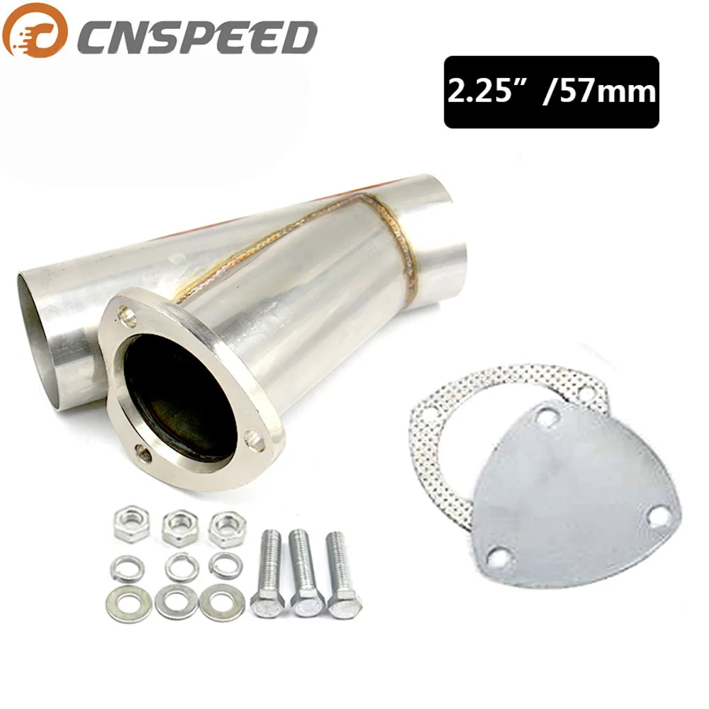 Выхлопная труба CNSPEED отделка из нержавеющей стали модель с клапаном управления